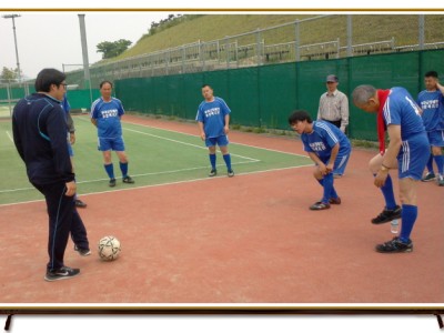 지적장애인 풋살교실 개강 이미지