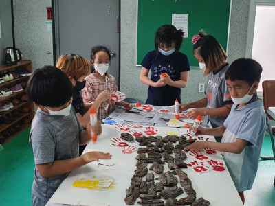 친구랑 그림놀이 6회기 손바닥나무 이미지